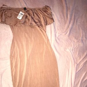 Gold dress never worn
